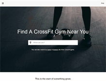 Tablet Screenshot of gymfoundry.com